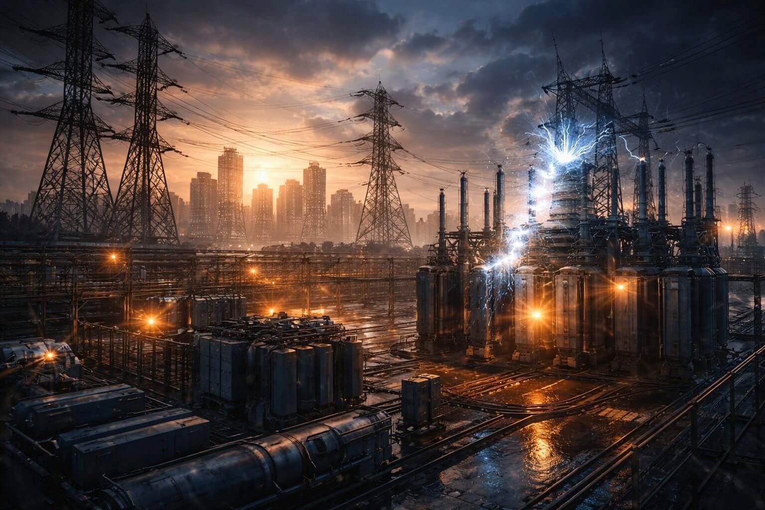 AI power and grid infrastructure